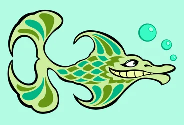 Pesce divertente