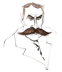 Sir Edward Elgar, 2022 (inchiostro)