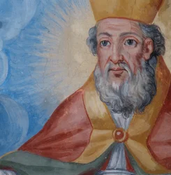 Ritratto di San Canio (dettaglio)