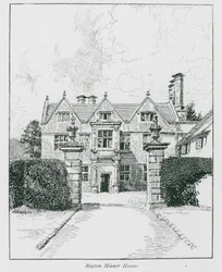 Casa di Boyton Manor (litografia)