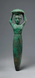Figura di fondazione del re Shulgi di Ur, che porta un cesto, c. 2094-2047 a.C.