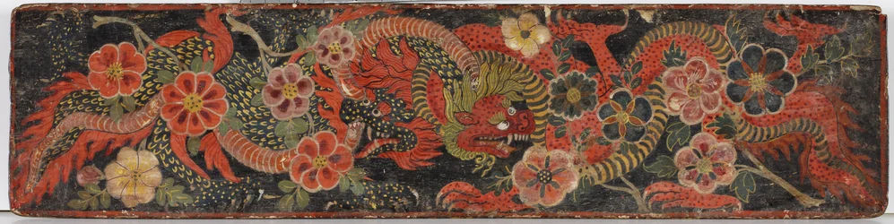 Copertina di manoscritto buddhista, 1659