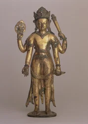 Statuetta del dio indù Vishnu, c.1200