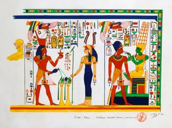 Murale da El-Kab, Egitto