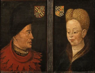 Ritratti di Giovanni Senza Paura e Margherita di Baviera, 16° secolo