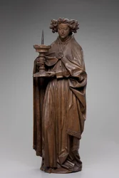 Angelo che tiene un candeliere, c.1480-1500