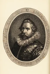 Ritratto di Abraham Bloemaert, pittore e incisore olandese, manierista di Haarlem