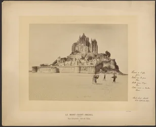 Mont-Saint-Michel, vista generale, lato est