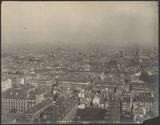 Panorama di Parigi - Veduta da nord del Pantheon