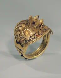 Anello con cavallo
