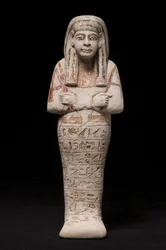 Ushabti per una donna chiamata Wia, Periodo Ramesside