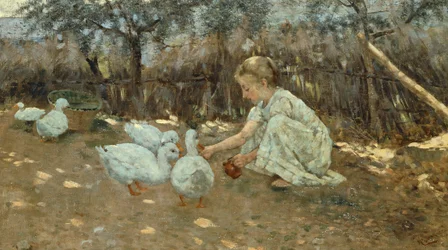 Il piccolo pastore di oche, circa 1892