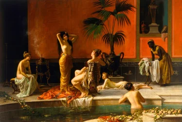 N. Cecconi, bagno pompeiano