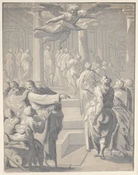 Cristo guarisce il paralitico, 1540-50