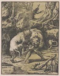 Ercole e il leone di Nemea