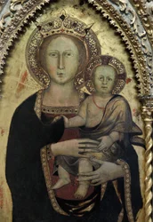 La Vergine con il Bambino, particolare (dipinto)