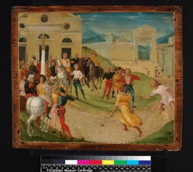 La corsa di Atalanta, prima del 1555