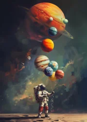 I palloncini "Planet" dell