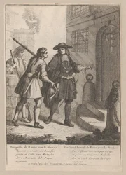 Il grande prevosto di Roma con i suoi arcieri