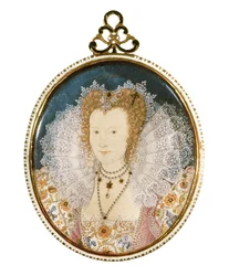 Miniatura di una donna sconosciuta