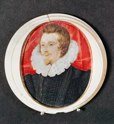 Ritratto di un gentiluomo con barba e gorgiera, c.1590