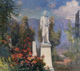 Monumento di Byron a Missolonghi, Grecia, 1923