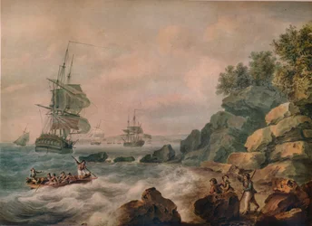 Nel Canale di Bristol, 1787