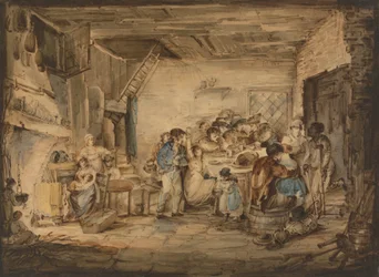 Interno di una locanda