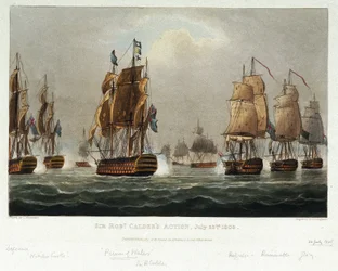 La manovra navale di Sir Robert Calder (1745-1818)