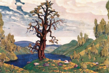 Un bacio alla terra, scenografia per La sagra della primavera
