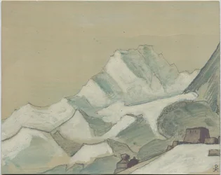 Himalaya oltre le nuvole, schizzo