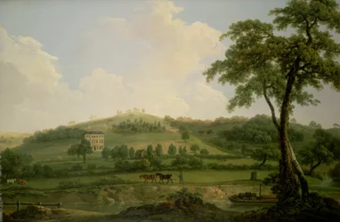 Veduta di Oakage Hall, Colwich