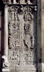 (dettaglio) dal lato sud del portico ovest, c.1120-38