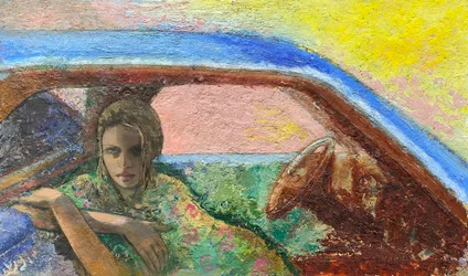 Convertibile, 2020-23 (olio su tavola)