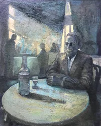 Acqua di fuoco, 2018-23 (olio su tavola)