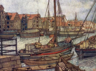 Norvegia: Barche e magazzini di Bergen