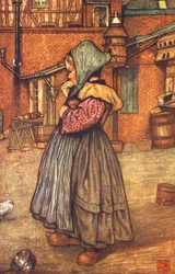 Una piccola ragazza normanna