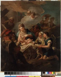Adorazione del Bambino Gesù