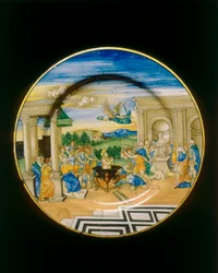 Martirio di Santa Cecilia, tavola