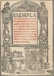 Esemplario di lavori