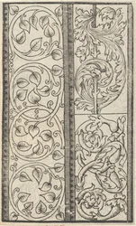 Esemplario di lavori, pagina 6 recto, agosto 1529