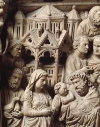 La presentazione al tempio e la fuga in Egitto (dettaglio)