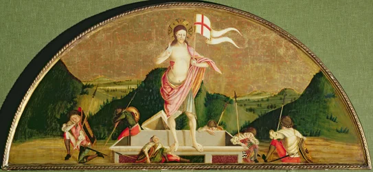 Cristo risorto (olio su tavola)