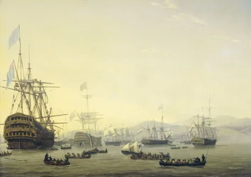 Consiglio di guerra a bordo della 