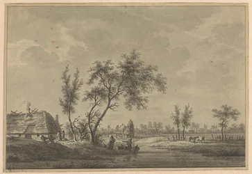 Veduta di Wijk bij Duurstede