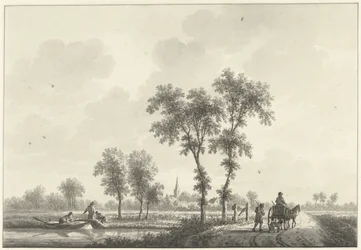 Il villaggio di Spijk in Gheldria