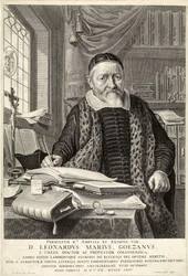 D. Leonardus Marius Goezanus, pub. 1654 (incisione)