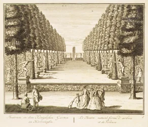Teatro naturale di alberi e siepi