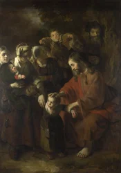Cristo benedice i Bambini, 1652