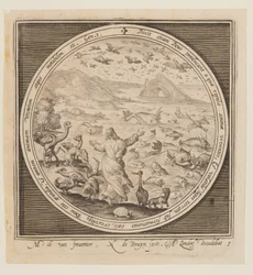 Quinto giorno: La creazione degli uccelli e dei pesci, dalla creazione alla cacciata dal paradiso